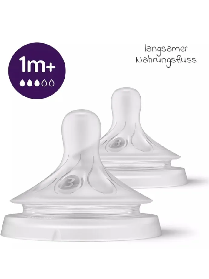 PP-Flasche 2er Pack Natural Response 260ml in weiss
