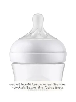 PP-Flasche 2er Pack Natural Response 260ml in weiss