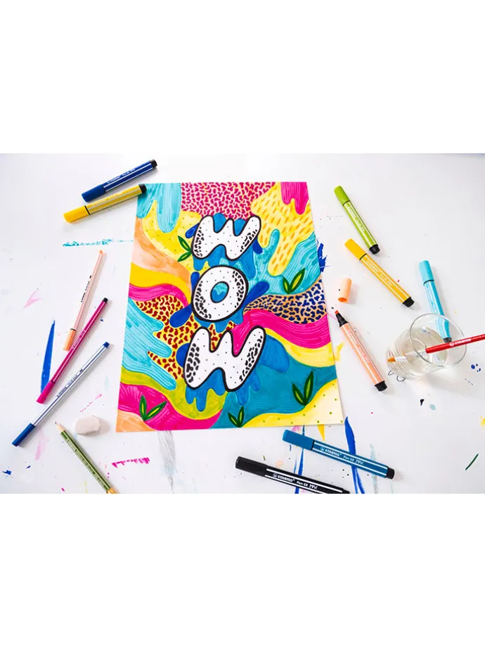Premium-Filzstift - STABILO Pen 68 MAX ARTY" - 20 Stück