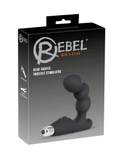 Prostata-Vibrator Rebel Bead-Shaped Prostate Stimulator in schwarz