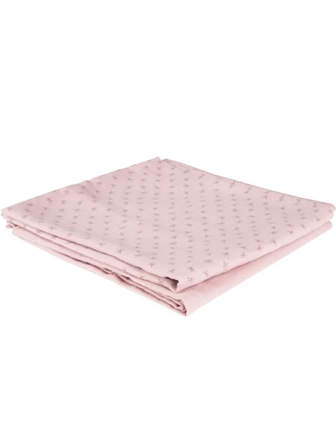 Puck- & Stilltuch Lil Planet 2er Set rosa/mauve, Bio-Baumwolle