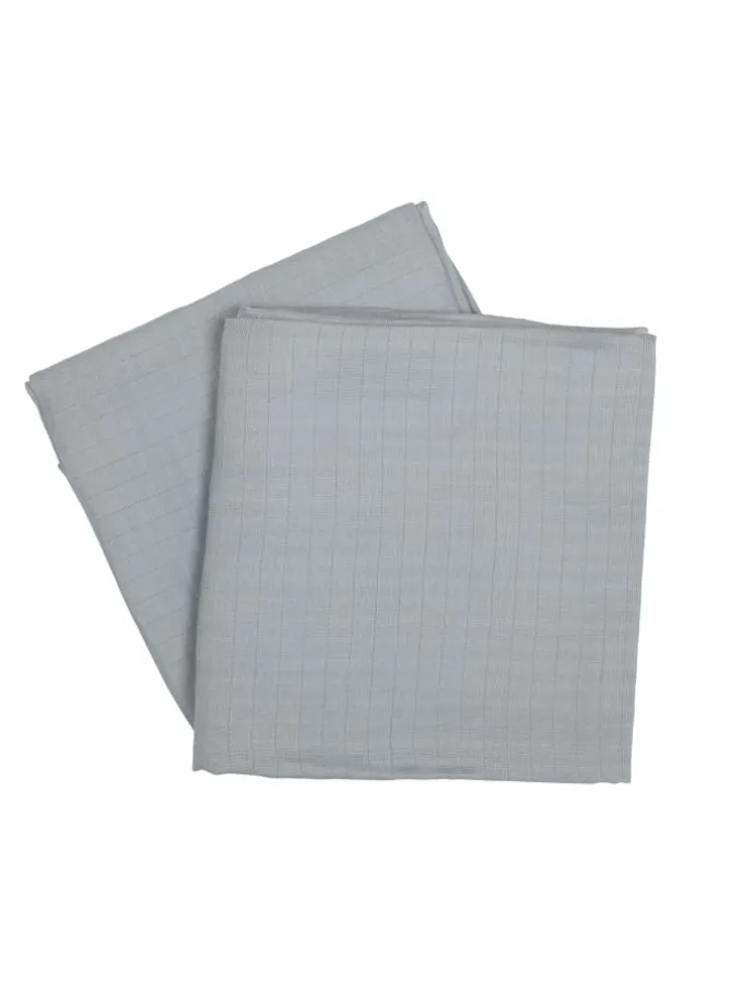 Pucktuch 2er-Pack in Jasmin blue