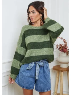 Pullover "Bech" in Grün