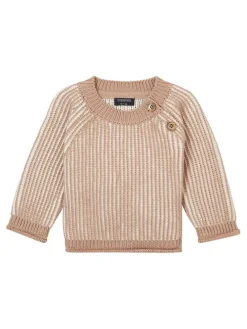 Pullover "Gan" in Hellbraun