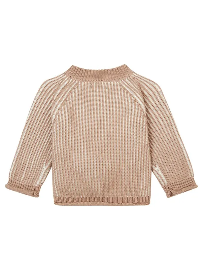 Pullover "Gan" in Hellbraun