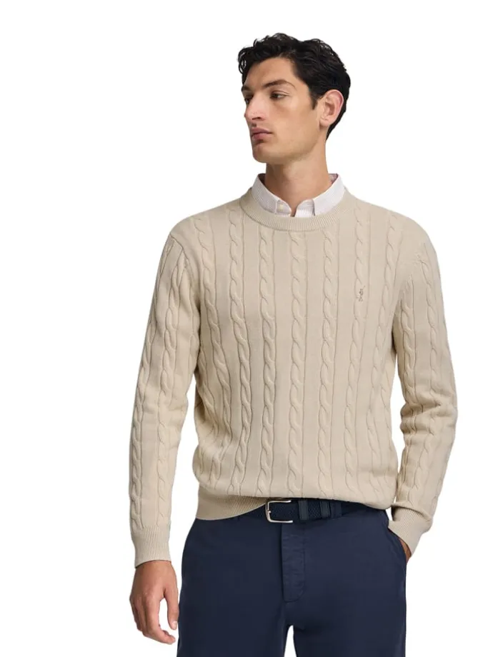 Pullover in Beige