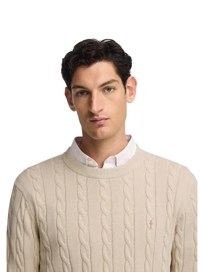 Pullover in Beige
