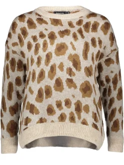 Pullover in Beige/ Hellbraun
