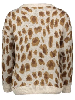 Pullover in Beige/ Hellbraun