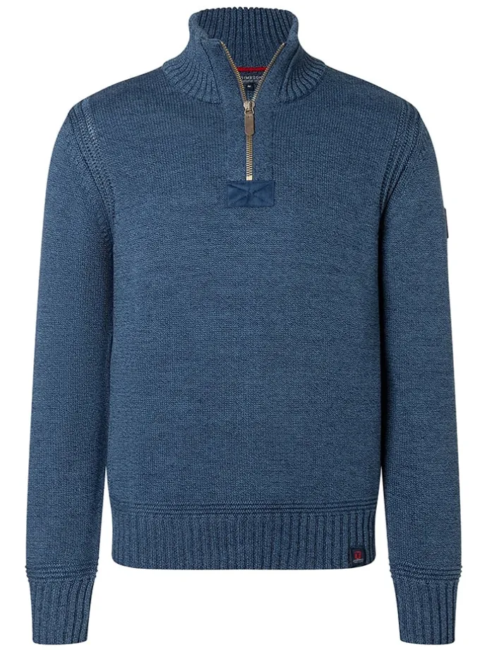 Pullover in Blau