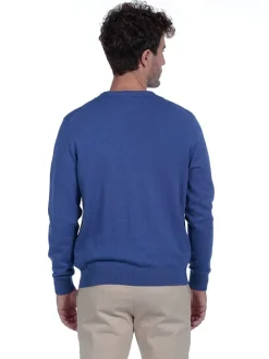 Pullover in Blau