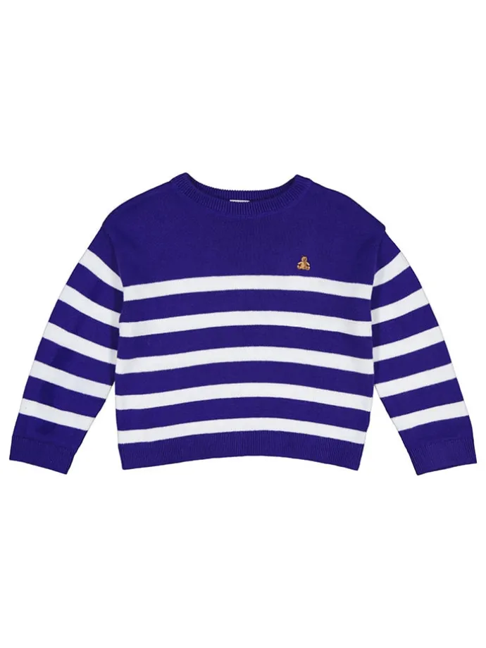 Pullover in Blau