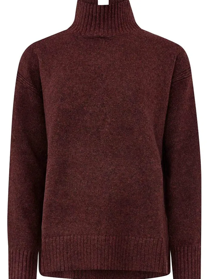 Pullover in Bordeaux