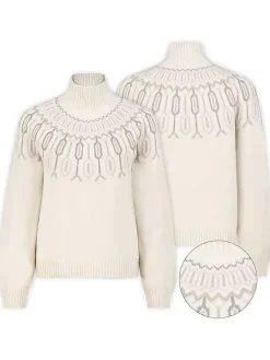 Pullover in Creme