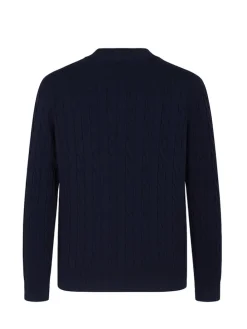 Pullover in Dunkelblau