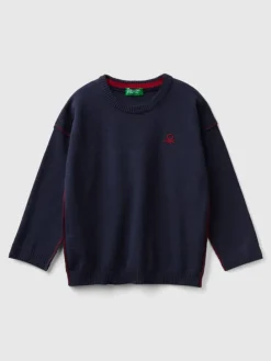 Pullover in Dunkelblau