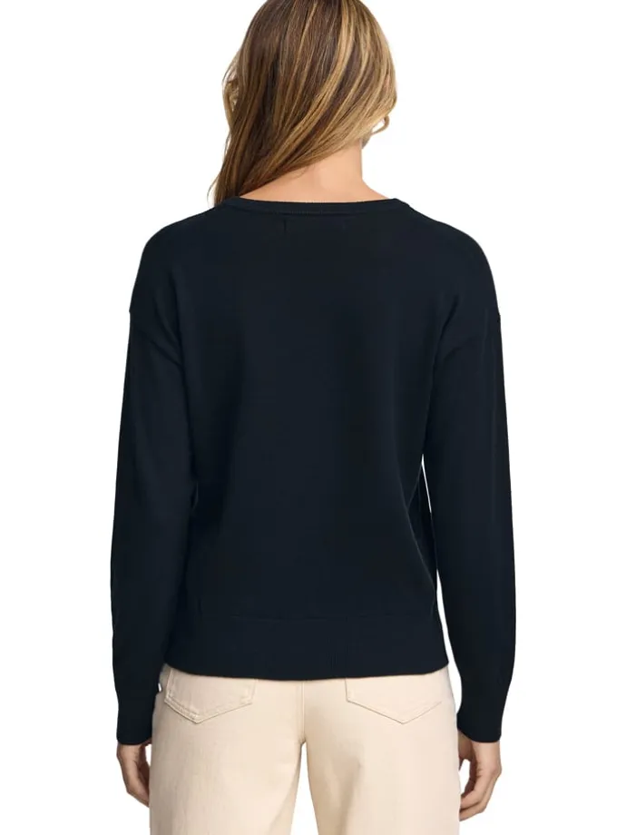 Pullover in Dunkelblau