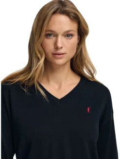 Pullover in Dunkelblau
