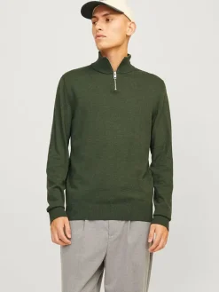 Pullover in Dunkelgrün