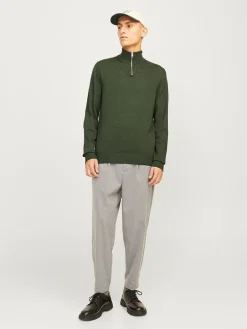 Pullover in Dunkelgrün