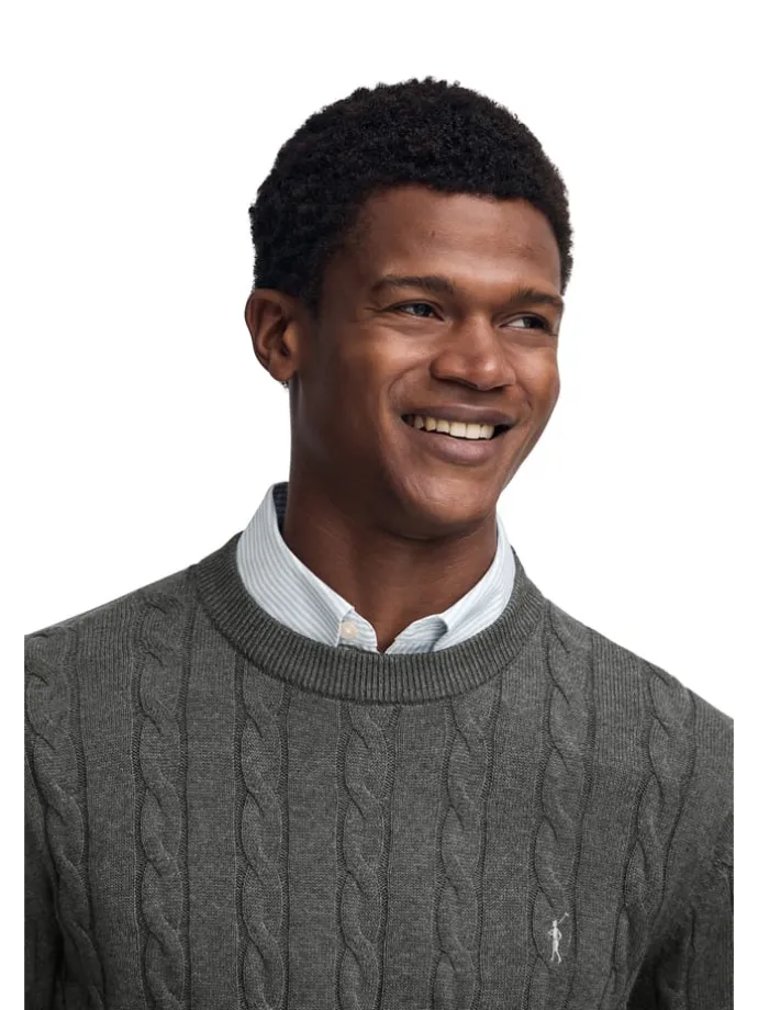 Pullover in Grau
