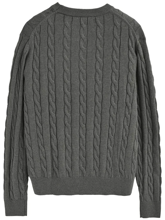 Pullover in Grau