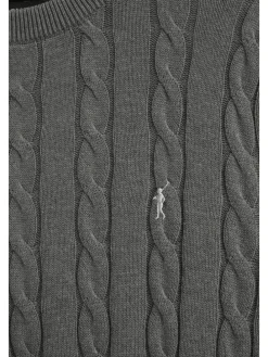 Pullover in Grau