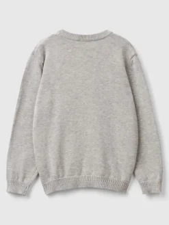 Pullover in Grau