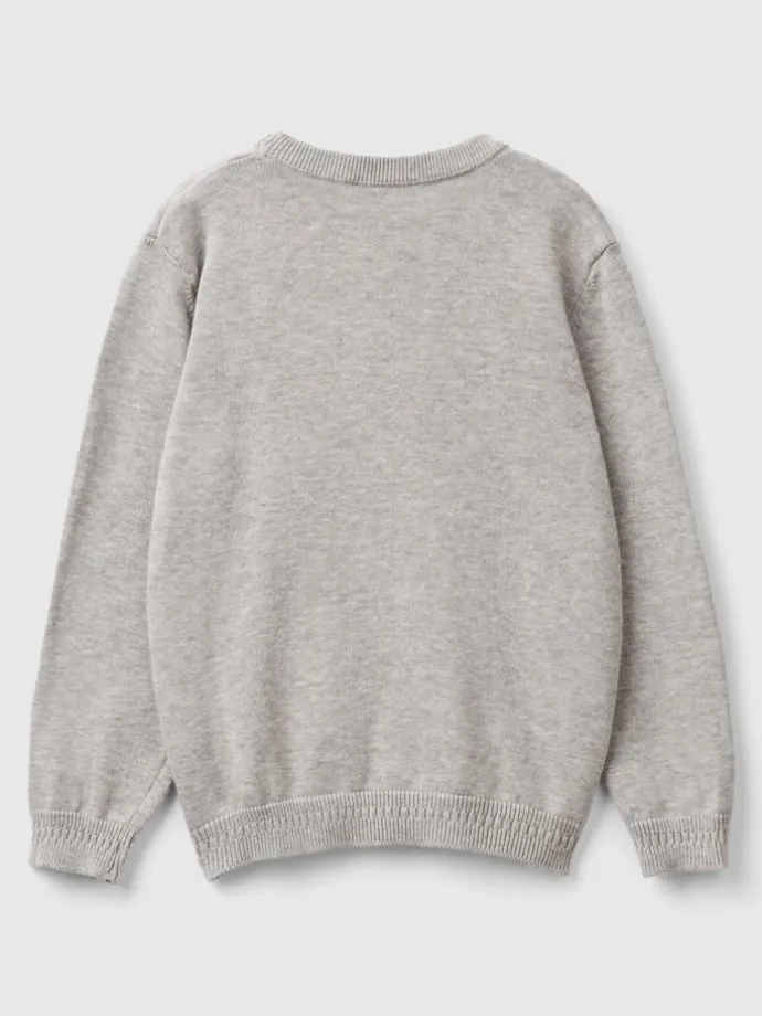 Pullover in Grau
