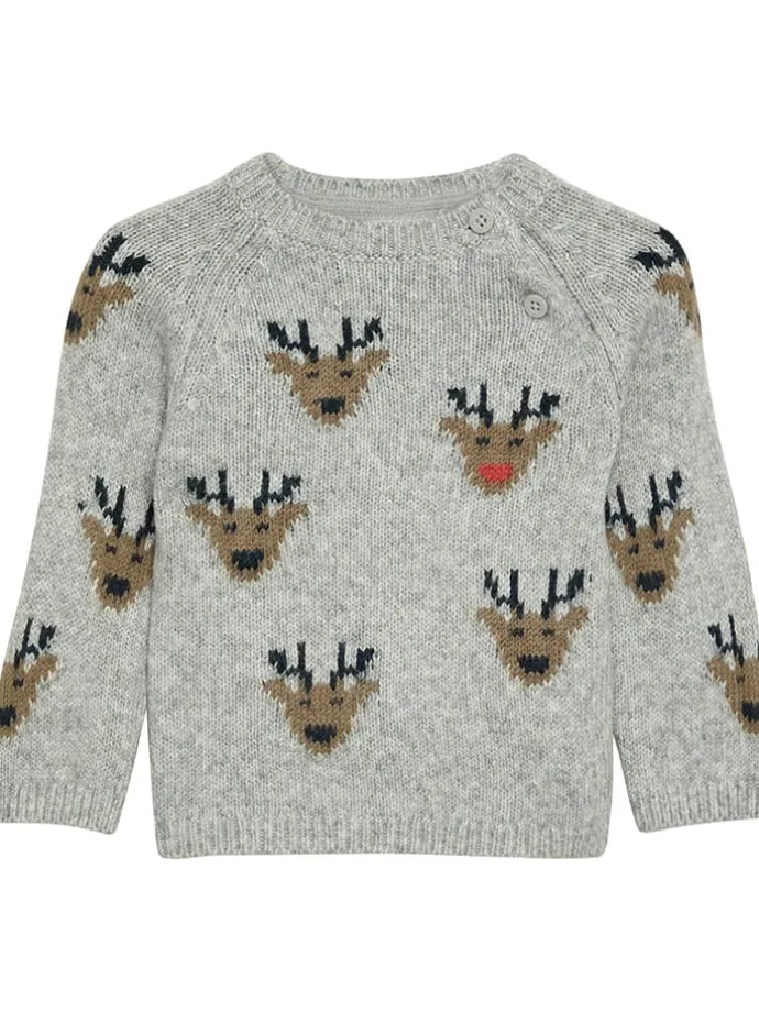 Pullover in Grau