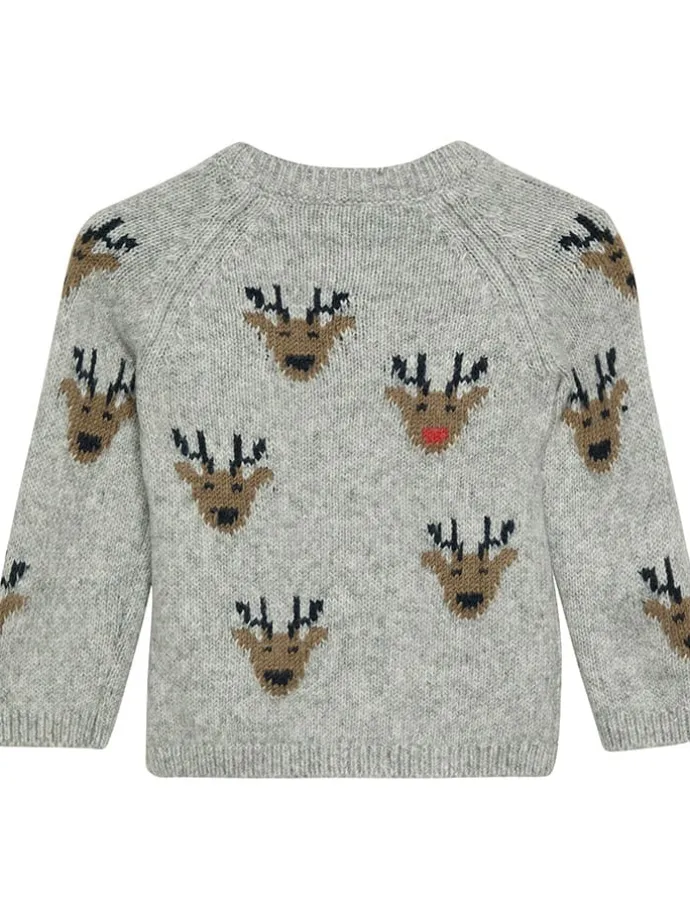 Pullover in Grau