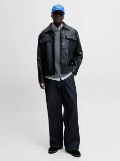 Pullover in Grau