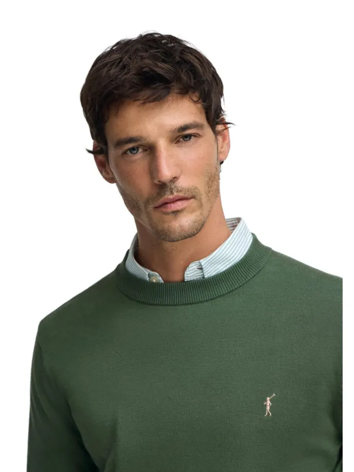 Pullover in Grün