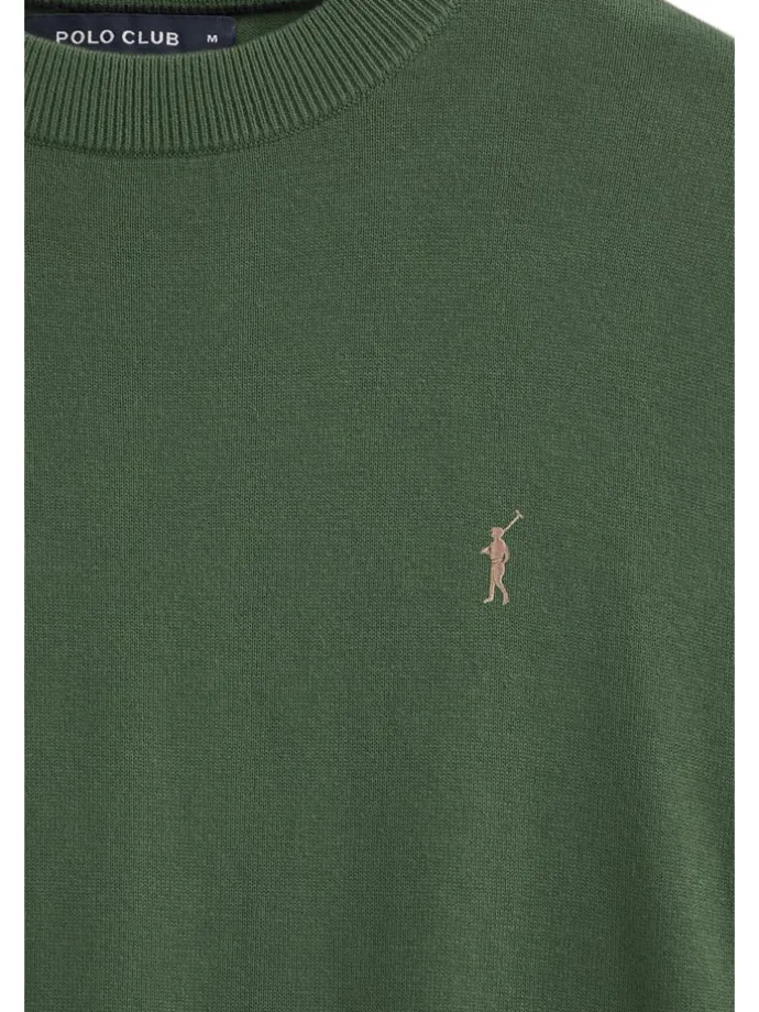 Pullover in Grün