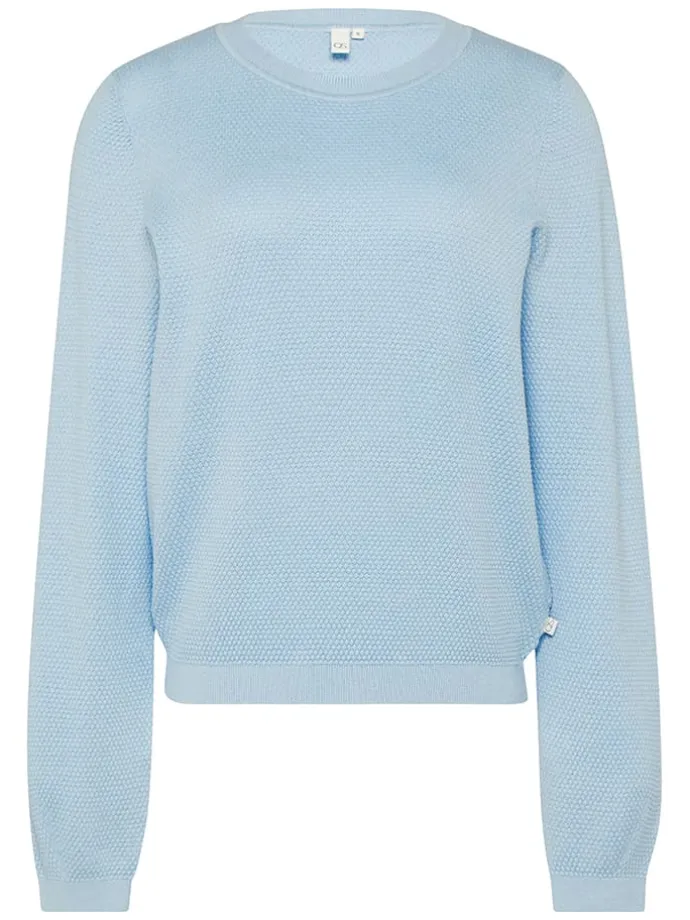 Pullover in Hellblau