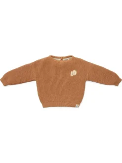Pullover in Hellbraun