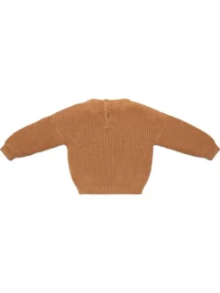 Pullover in Hellbraun