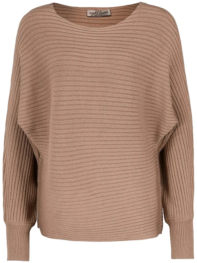 Pullover in Hellbraun