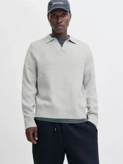 Pullover in Hellgrau