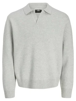 Pullover in Hellgrau