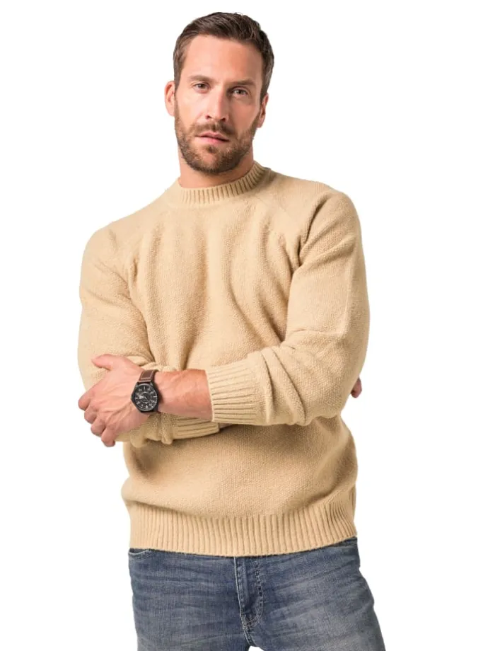 Pullover in korkbraun