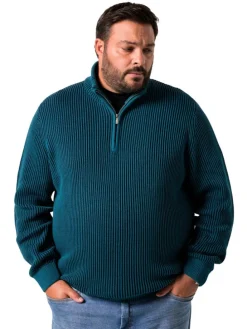 Pullover in lagunen grün