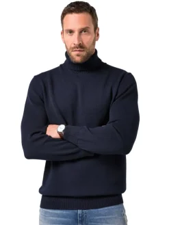 Pullover in navy blau