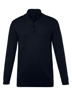 Pullover in navy blau