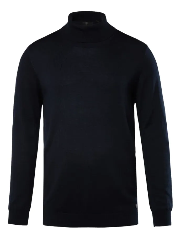 Pullover in navy blau
