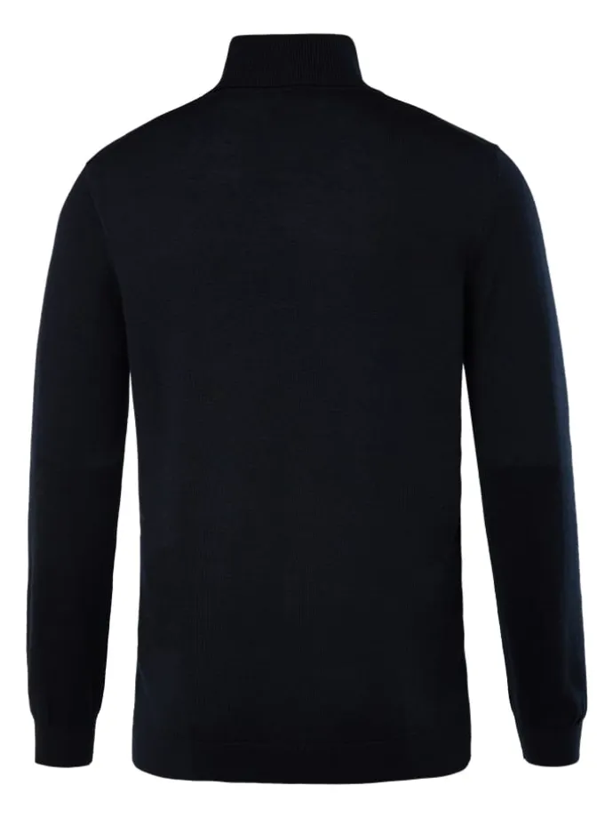 Pullover in navy blau