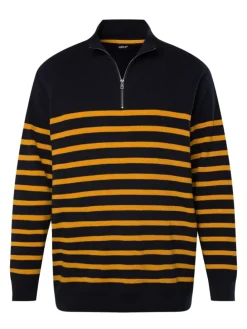 Pullover in navy blau