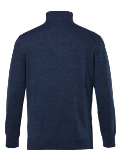 Pullover in navy blau