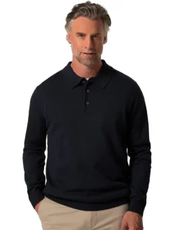 Pullover in navy blau