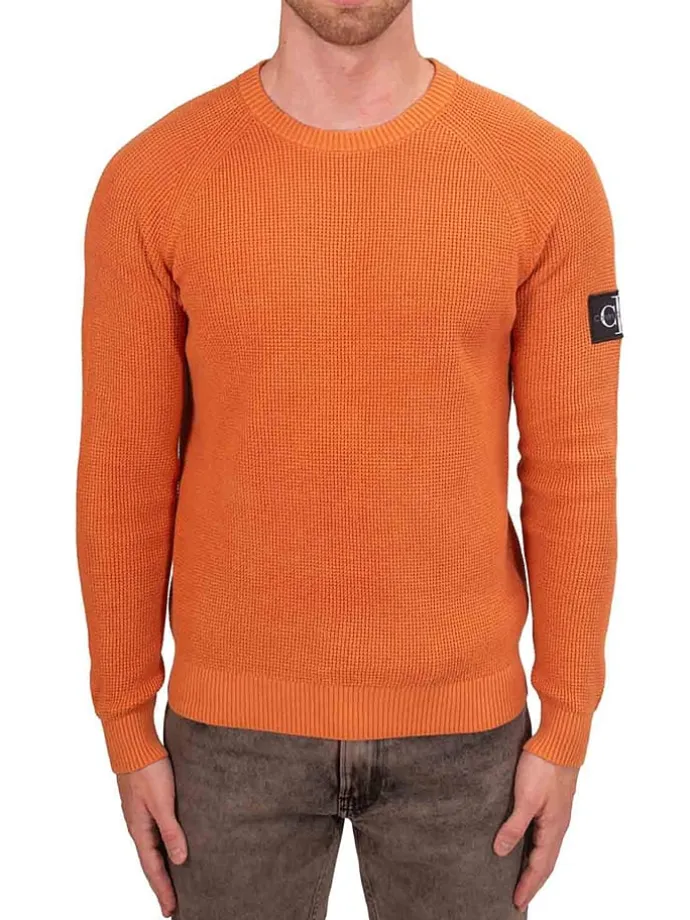Pullover in Orange